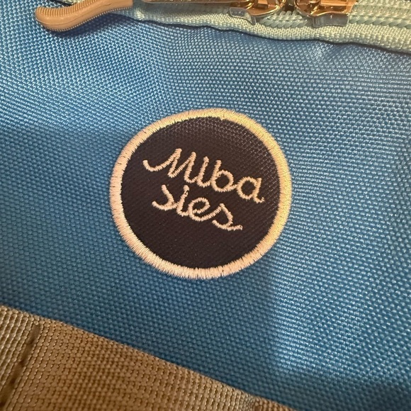 Blue and Navy small kids Backpack - Picture 2 of 4